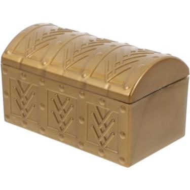 Imagem de ULTECHNOVO Mini Baú De Tesouro Pirata Baús De Plástico Caixa De Armazenamento Pirata Vintage Para Brincar Aniversário Halloween Lembrancinhas