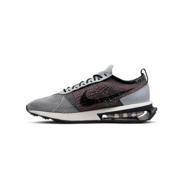 Imagem de NIKE Tênis masculino Air Max Flyknit Racer, Cinza lobo, branco, preto, 42