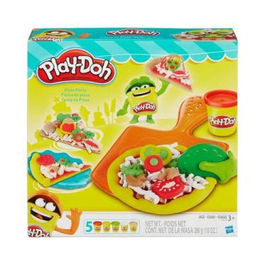 Imagem de Massinha play-doh festa da pizza - hasbro b1856