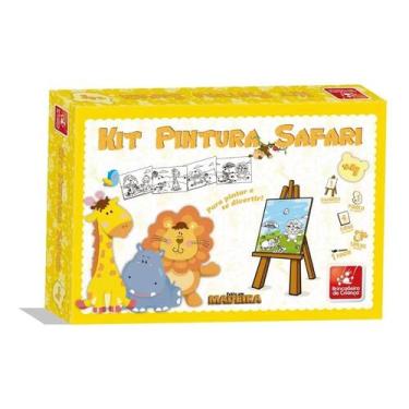 Imagem de Kit de pintura safari - brincadeira de criança 8566
