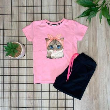 Imagem de Conjunto menina infantil - Cabide kids , Rosa bebê, 6
