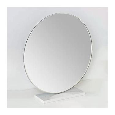 Imagem de TLTDSMY Espelho de maquiagem para viagem espelho de maquiagem de mesa espelho de maquiagem de beleza espelho de maquiagem simples espelho de mesa grande espelho de mesa moderno de alta definição