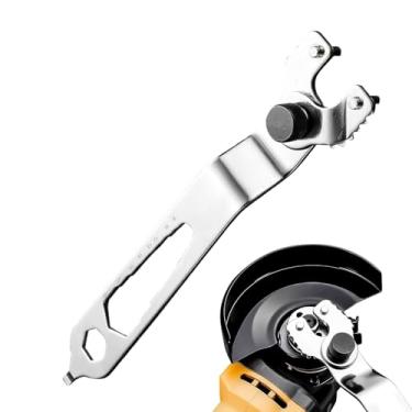 Imagem de Chave Para Esmerilhadeira Angular, Chave Ajustável Para Reparo De Rebarbadora, Ergonomica Para Oficina Automotivo Eletrica Casa Industrial Construcao Encanador Tubo