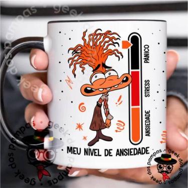 Imagem de Caneca de Cerâmica Divertidamente Novas Emoções Alegria Raiva Medo Tri