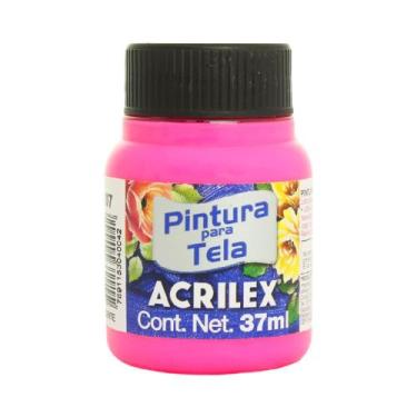 Imagem de Tinta tecido rosa - Acrilex