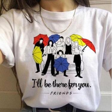 Imagem de Camiseta Friends na chuva - loja dinka, p