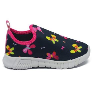 Imagem de Tenis Feminino Menina - Anabe Calçados, Preto, 36