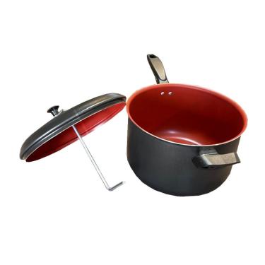 Imagem de Panela Pipoqueira Grande Antiaderente De Ceramica 6 Litros