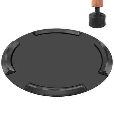 Imagem de Tapete de anel e kit de para-choque - mantém os sacos de pancadas com suportes estáveis | Dimensão do tapete - 72,4 cm