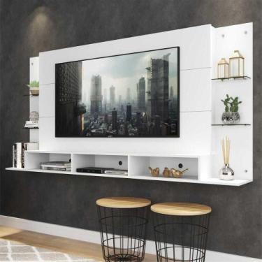 Imagem de Painel até 65" Nairóbi Plus Branco Multimóveis - MULTIMOVEIS