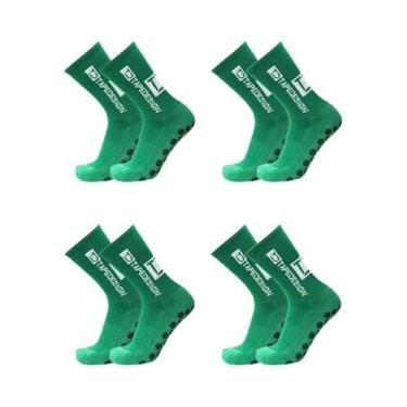 Imagem de Meias De Futebol Antiderrapantes Para Homens Até O Meio Da Panturrilha