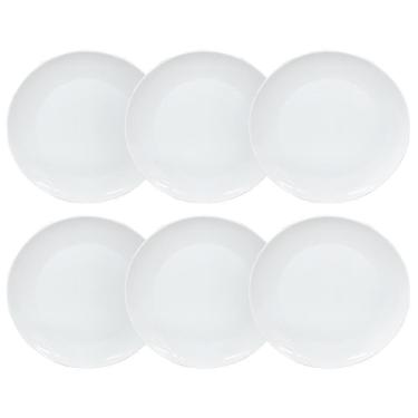 Imagem de Jogo Pratos Rasos Jantar 27Cm Em Opaline 6 Peças Hauskraft