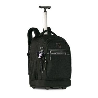 Imagem de Mochila Carrinho Rebecca Bonbon Bolsa Escolar com Chaveiros-Feminino