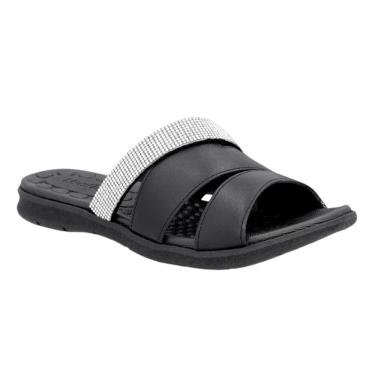 Imagem de Sandália Rasteira Usaflex Couro Feminina