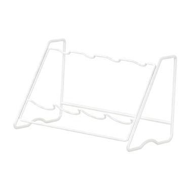 Imagem de Ｂｅｓｇａ Suporte para Garrafas de Vinho, Prateleira de Ferro Compacta para Exibição de Garrafas de Bebidas, Ideal para Adega de Mesa, Multifuncional, 4ª Linha