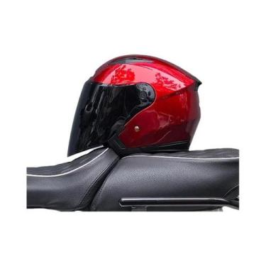 Imagem de Capacete De Motocicleta Unissex Com Dupla Lente Para Quatro Estações P