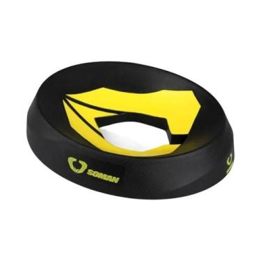 Imagem de Suporte Para Capacete De Motocicleta Em Forma De Donut, Almofada Portá