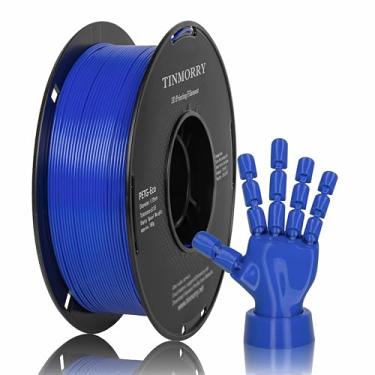 Imagem de TINMORRY Filamento PETG 1,75, filamento rápido de impressora 3D PETG-Eco, compatível com impressora 3D Bambu FDM, carretel de 1 kg 1, azul Klein