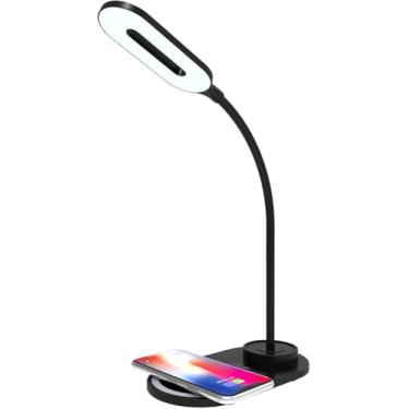 Imagem de Luminária Carregador Celular Porta Lápis Caneta USB Power Bank