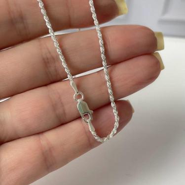 Imagem de Corrente Cordão Baiano 1,8mm Prata 925