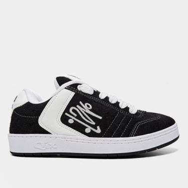 Imagem de Tênis Qix Chorão Lado B, Preto, Branco, 44