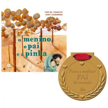 Imagem de Presente dia dos pais - 2 livros infantis : o menino, o pai e a pinha 