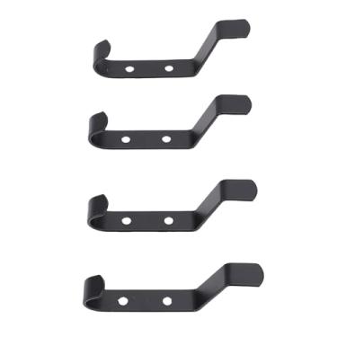 Imagem de Dioche 4 PçS Ganchos de Casaco Montagem na Parede Resistente Em Forma de S Parafuso de Aço Carbono Em Ganchos de Parede para Pendurar Roupas Chapéus Toalhas No Banheiro