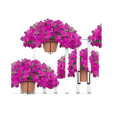 Imagem de Prateleira De Jardim Flutuante De Metal Para Plantas De Interior, Supo