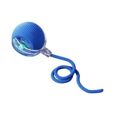 Imagem de Brinquedo Interativo De Bola De Silicone Para Gatos, Rolamento Automát