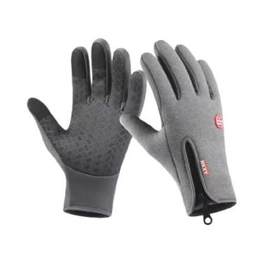 Imagem de Luvas Unissex Impermeáveis Com Tela Sensível Ao Toque, Quentes, À Prov