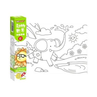 Imagem de Rolo De Papel Para Colorir Montessori Para Crianças, Brinquedo Educaci