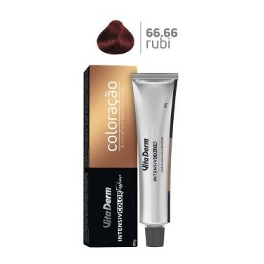 Imagem de Colorante Permanente 66.66 Vermelho Intenso 60g - Vita Derm