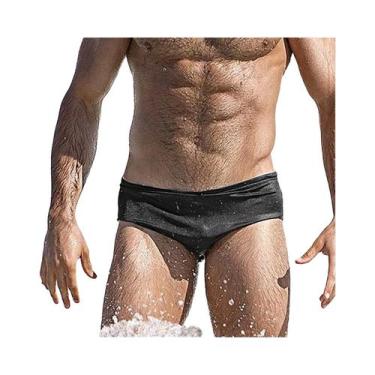 Imagem de Sunga Masculina De Baixa Cintura Sexy Moda Praia Roupa De Banho Parte 