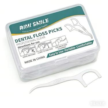 Imagem de Kit de Fio Dental Infantil Ultra Fino - 2 Opções de Volume, Formato de Arco Ergonômico, Limpeza Eficaz e Segura para Higiene Bucal Infantil (100 Peças)
