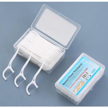 Imagem de Fio Dental Infantil Ultra Fina 50 Peças - Em Forma de Arco, Higiene Bucal Segura para Crianças, Limpeza Interdental Suave e Agradável (50)
