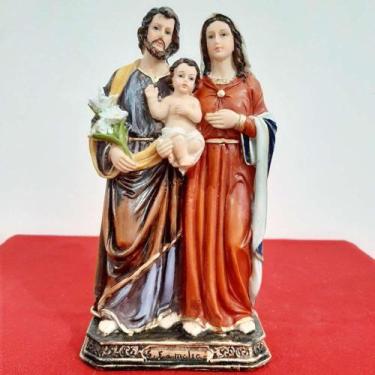 Imagem de Imagem da Sagrada Família de Resina - 20 cm - Soul Turista