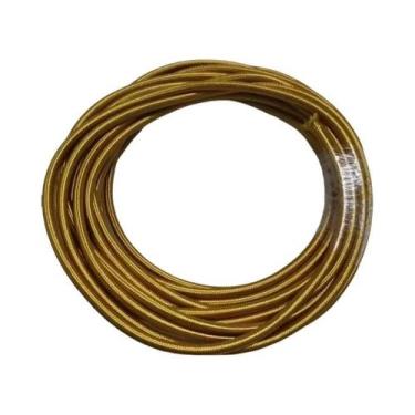 Imagem de Cabo De Lâmpada Vintage 2m 3m 5m 10m 250V 2 Vias Trançado Têxtil Elétr