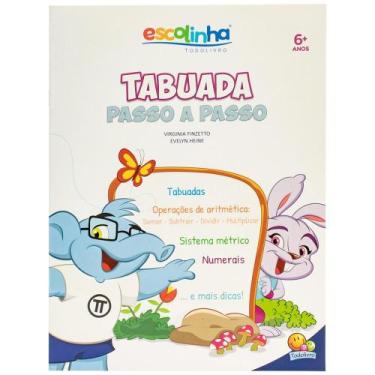Imagem de Livro - Escolinha Tabuada Passo a Passo