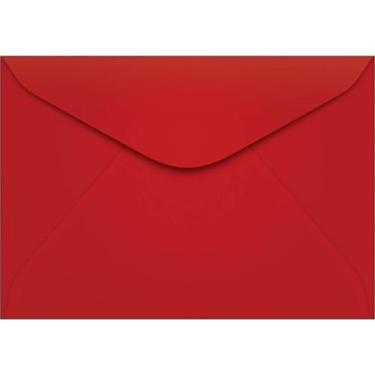 Imagem de Envelope Carta TB11 Vermelho 114x162mm - Caixa com 100 Unidades - Tili