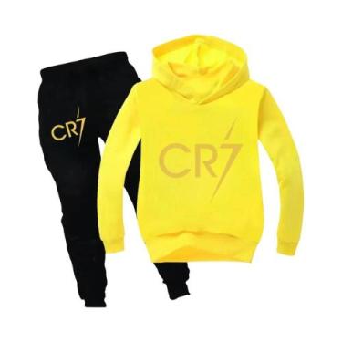 Imagem de Conjunto De Moletom Com Capuz E Calças Para Meninos De 3 a 12 Anos, Pr