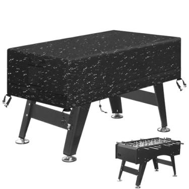 Imagem de Capa de mesa de futebol americano | Capa de mesa de jogo de futebol americano com fivela ajustável | de móveis à prova de poeira para ambientes externos, para ambientes internos, jardins