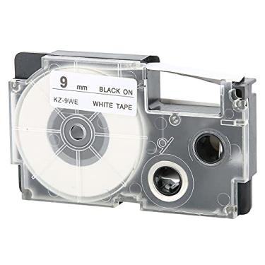 Imagem de ZJchao Cartucho de Fita Durável de 9 Mm para Impressora Label Maker - Fita de Impressora de Etiquetas de Excelente Qualidade para KL-60/120/170/780/820, Volume Convenientemente Pequeno para Tubos