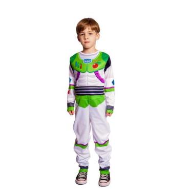 Imagem de Fantasia Buzz Lightyear, Toy Story Longo Infantil - Fantasia Brás, P: 