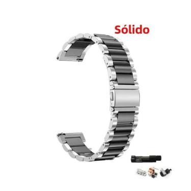 Imagem de Pulseira De Aço Inoxidável De 22mm 20mm Para Amazfit GTR Stratos GTS 4