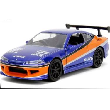 Imagem de Miniatura Carro Nissan Silvia S15 (2001) - Velozes e Furiosos - Azul -