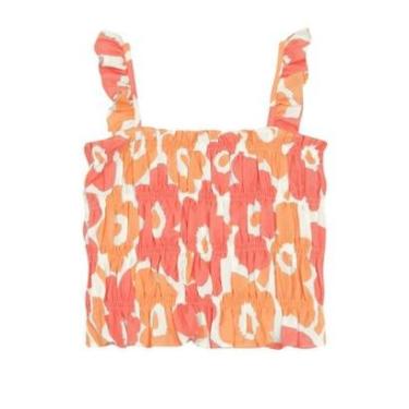 Imagem de Blusa infantil menina em viscose floral Brandili-Feminino