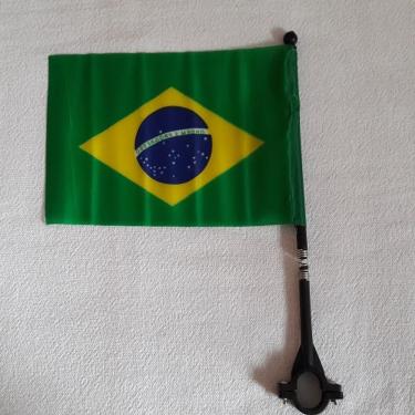 Imagem de Bandeiras Brasil Para Bicicleta 2 Peças