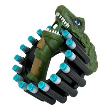 Imagem de Lançador De Dardo Dinossauro Arminha Brinquedo Infantil