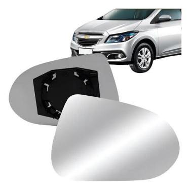 Imagem de Lente Espelho Retrovisor Prisma Onix 2013 2014 2015 2016 - Congratulat