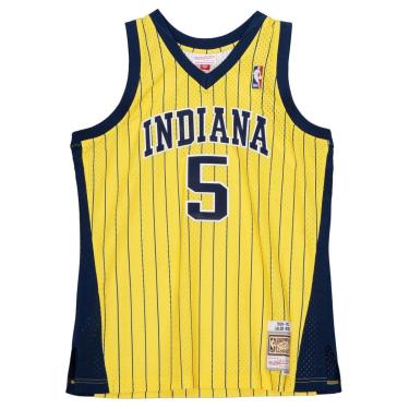 Imagem de Regata Mitchell & Ness Swingman Jalen Rose Indiana Pacers 1999-00 Jersey Masculino-Masculino